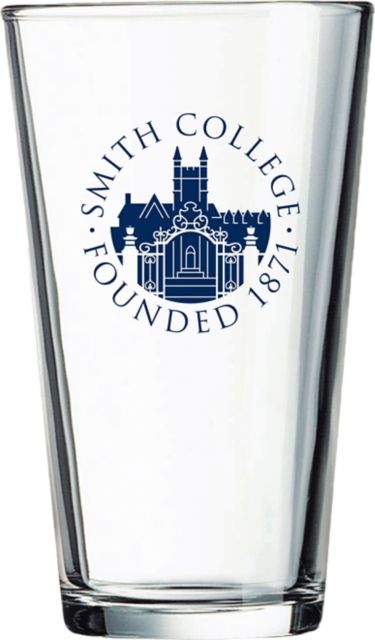 Smith College 16 oz. Drink Glass