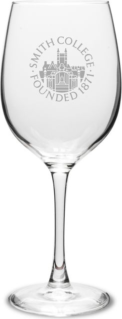 Smith College 16 oz. Wine Glass