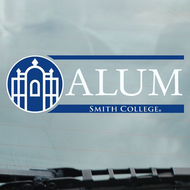 Smith College Alumni Cling Decal