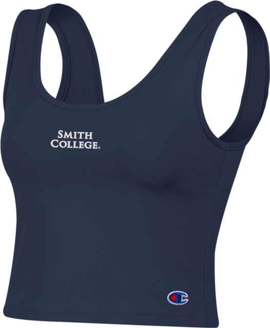 Smith College Women's Scoop Neck Crop Tank Top