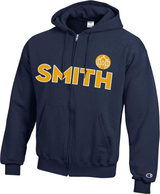 Smith College Full Zip Hooded Sweatshirt