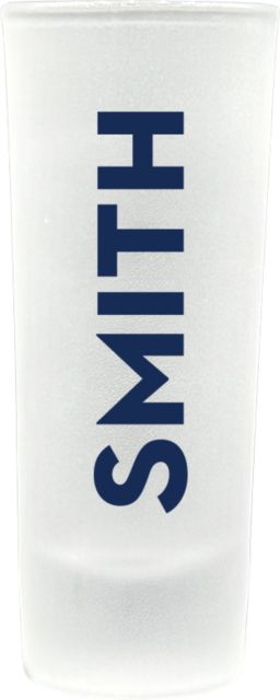 Smith College Frosted Collector's Glass