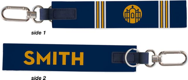 Smith College Pioneers Carabiner Strap Keychain