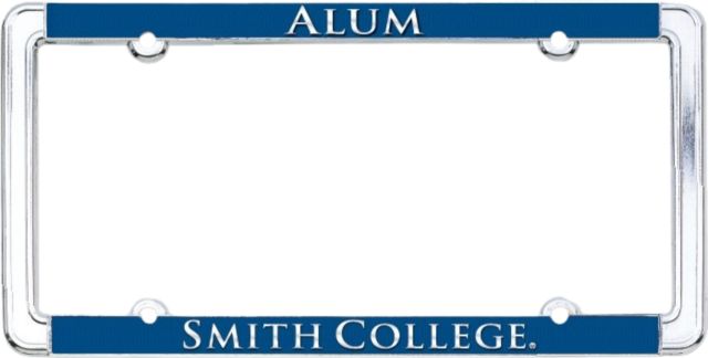 Smith College Alumni License Plate Frame