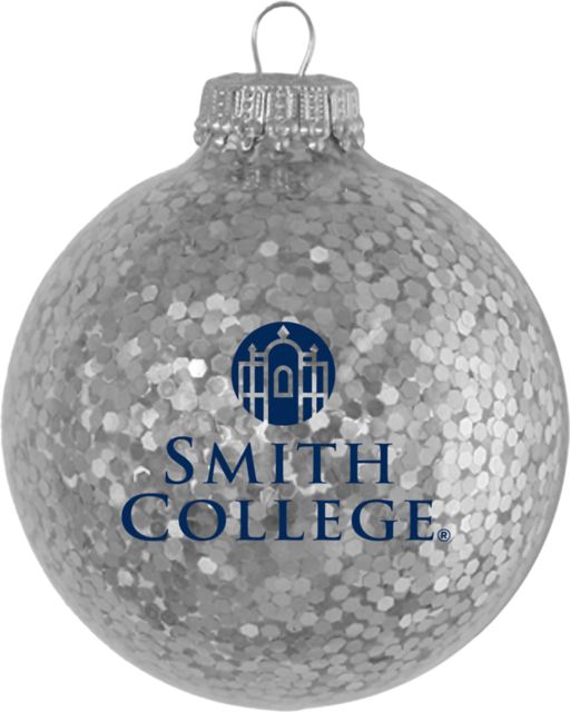 Smith College Sparkle Ball Ornament