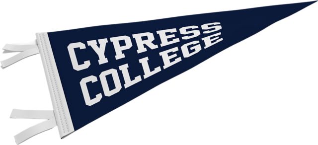 Cypress College 9'' x 24'' Pennant