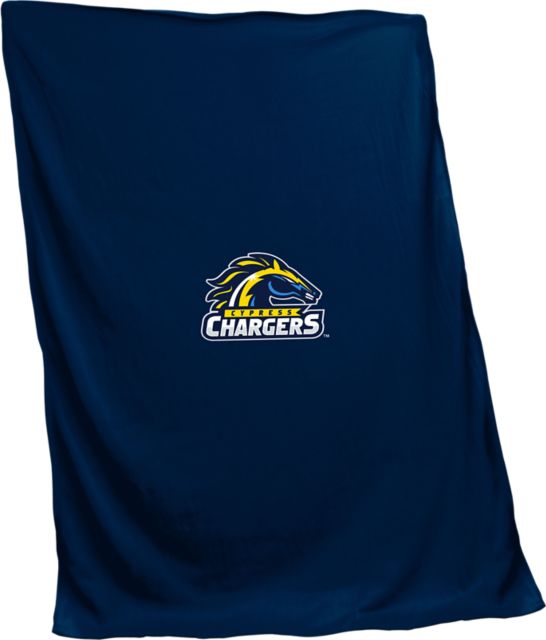 Cypress College 84x54 Chargers Blanket