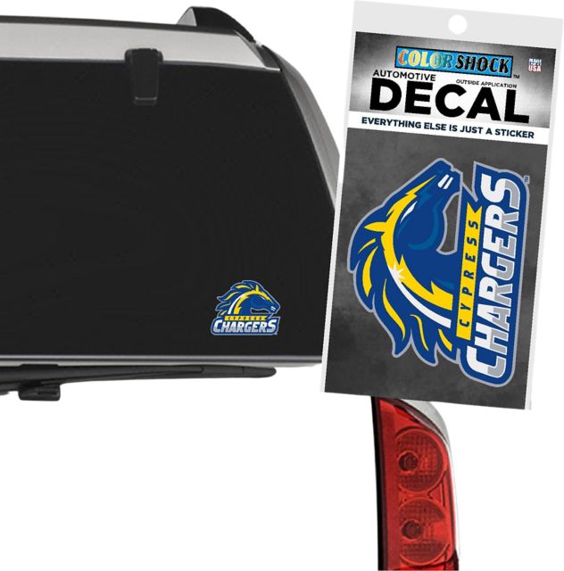 Cypress College Chargers Decal