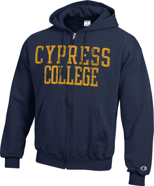 Cypress College Full Zip Hooded Sweatshirt