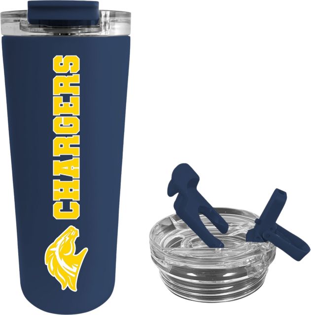 Cypress College Chargers 24 oz. 2-in-1 Tumbler