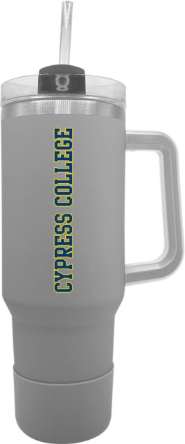 Cypress College 40 oz. Straw Tumbler
