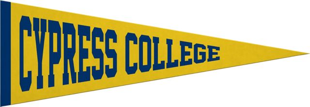 Cypress College 5x15 Pennant