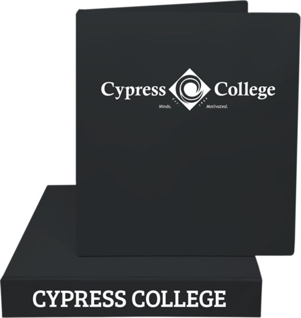 Cypress College 1.5'' Vinyl Binder