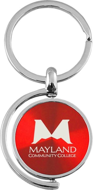 Mayland Community College Spinner Key Tag