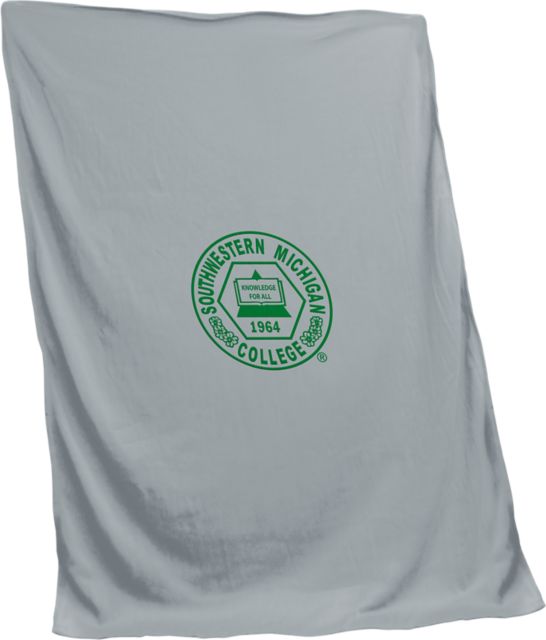 Southwestern Michigan College 84"x54" Sweatshirt Blanket