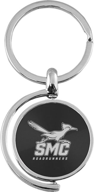 Southwestern Michigan College Roadrunners Spinner Keychain