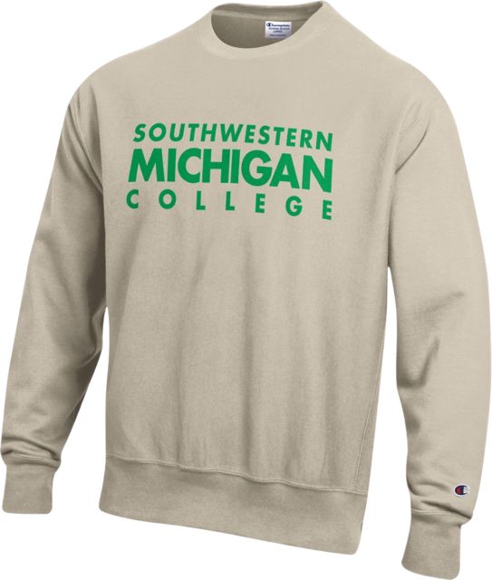 Southwestern Michigan College Reverse Weave Crew