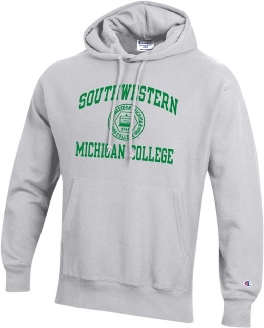 Southwestern Michigan College Reverse Weave Hood