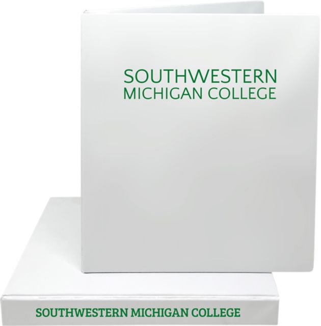 Southwestern Michigan College 1'' Vinyl Binder