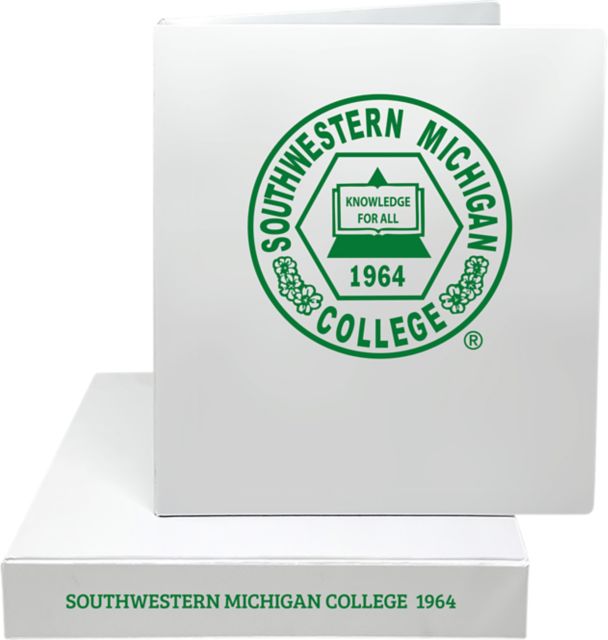 Southwestern Michigan College 1.5'' Vinyl Binder
