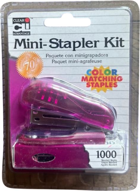 CLI Mini Stapler Kits Counter Display - Assorted