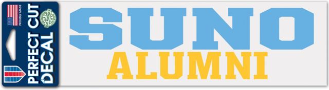 Southern University of New Orleans Alumni 3'' x 10'' Perfect Cut Decal