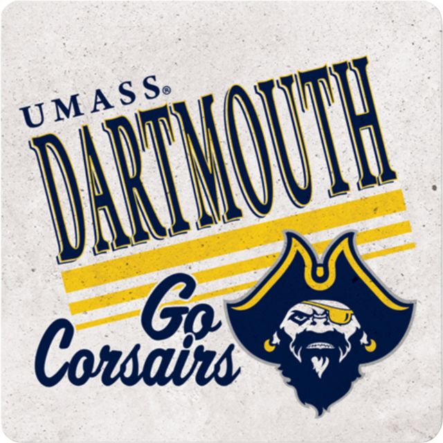 University of Massachusetts Dartmouth Corsairs 4" x 4" Coaster Stand