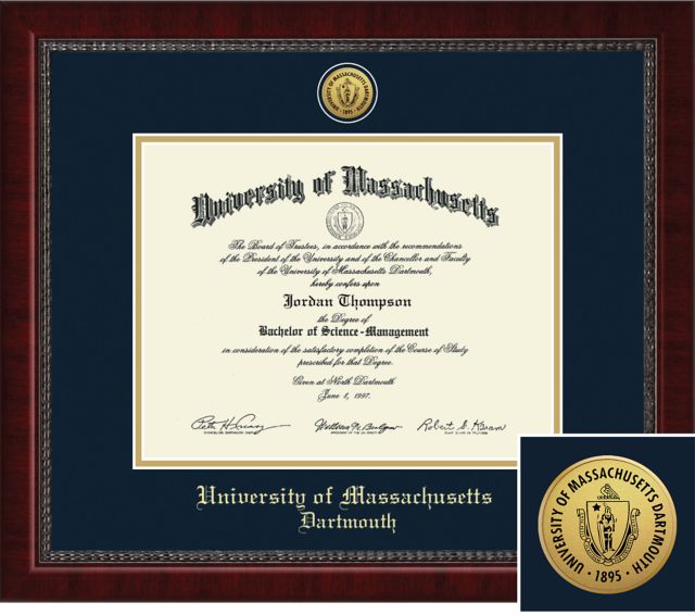 Church Hill Classics Engraved Diploma Frame. Bachelors, Masters, PhD - ONLINE ONLY