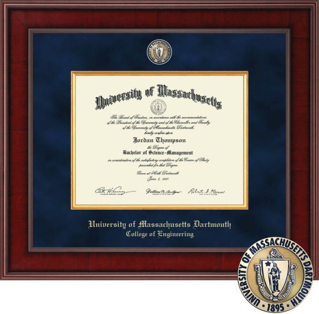 Church Hill Classics Presidential, Engineering, 8.5x11, Bachelors, Masters, PhD, Diploma Frame - ONLINE ONLY