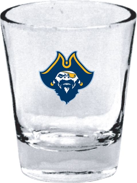 University of Massachusetts Dartmouth Corsairs 1.5 oz. Collector's Glass