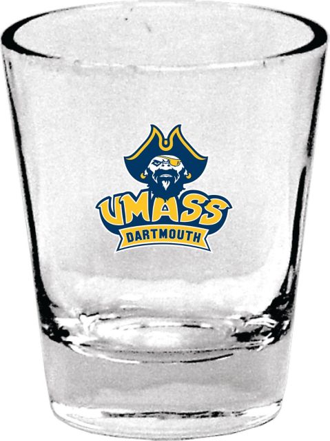 University of Massachusetts Dartmouth Corsairs 1.5 oz. Collector's Glass