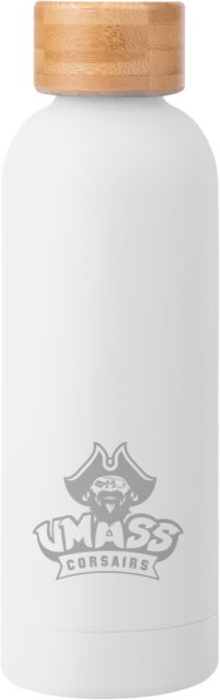 University of Massachusetts Dartmouth Blair Stainless Steel Bottle w/ Bamboo Lid 17 oz