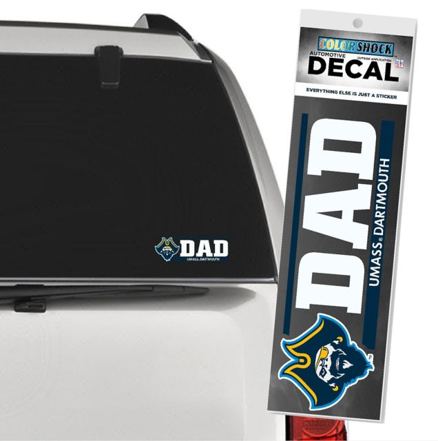 University of Massachusetts Dartmouth Corsairs Dad Decal