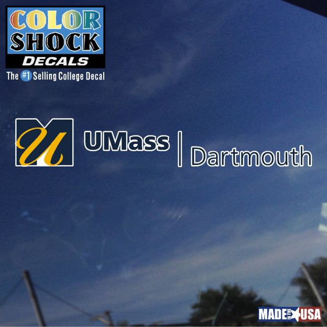 University of Massachusetts Dartmouth Decal Alternate
