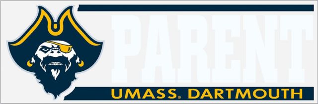 University of Massachusetts Dartmouth Corsairs Parent Cling Decal