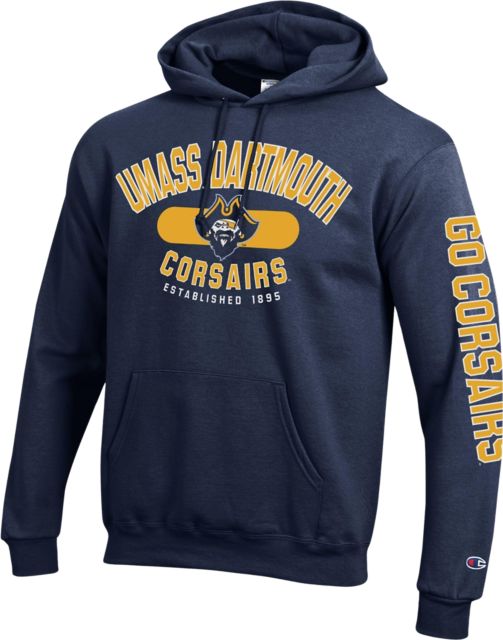 University of Massachusetts Dartmouth Corsairs Eco Powerblend Hood