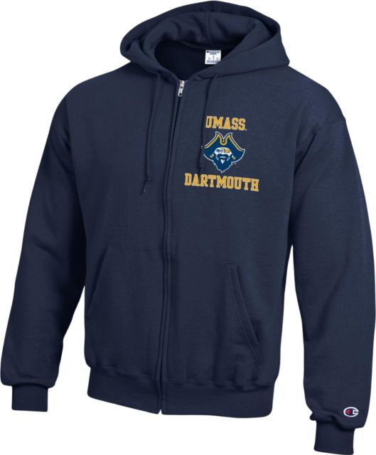 University of Massachusetts Dartmouth Corsairs Full-Zip Hooded Sweatshirt