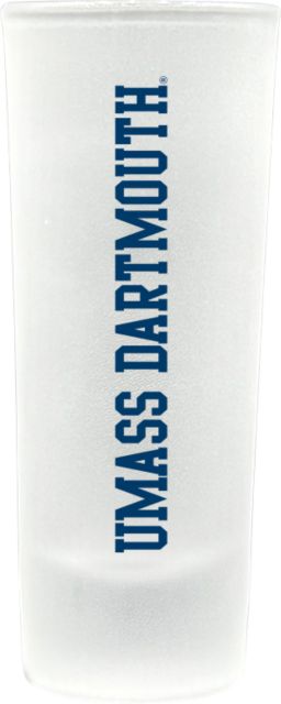University of Massachusetts Dartmouth Frosted Collector's Glass
