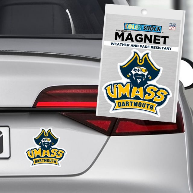 University of Massachusetts Dartmouth 4x4 Magnet
