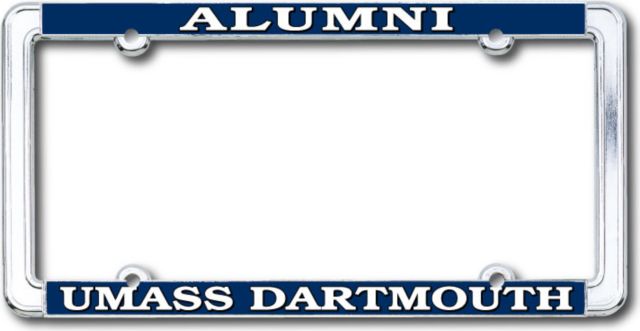 University of Massachusetts Dartmouth Alumni Thin Dome License Plate Frame
