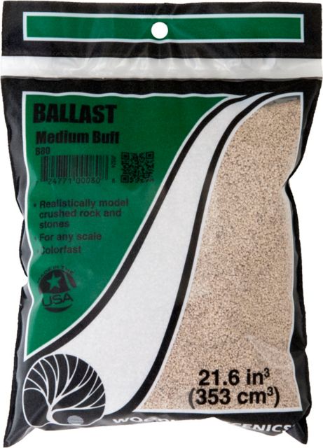 BALLAST AND COAL GROUNDCOVER BUFF MEDIUM
