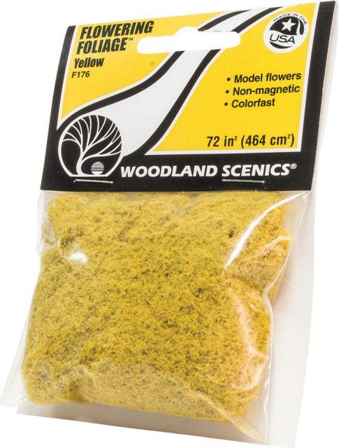 MODELING FOLIAGE YELLOW FLOWERING