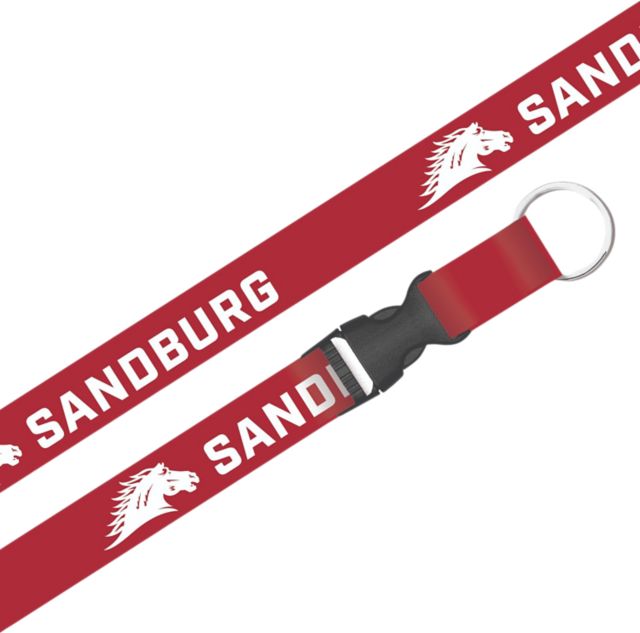 Carl Sandburg College Lanyard with Buckle