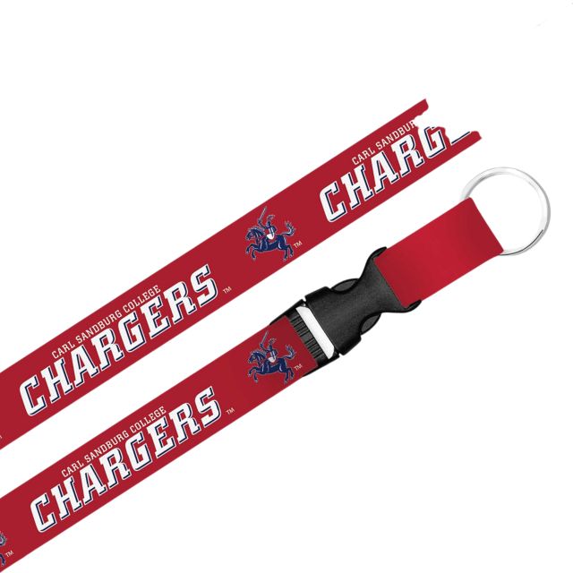 Carl Sandburg College Lanyard with Buckle