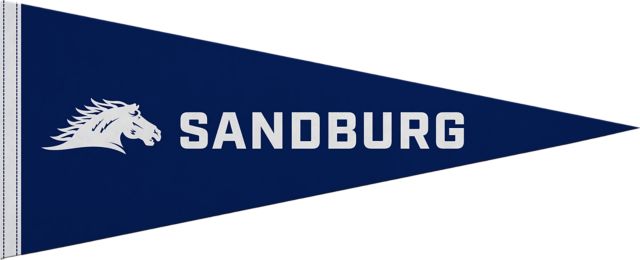 Carl Sandburg College 12x30 Pennant