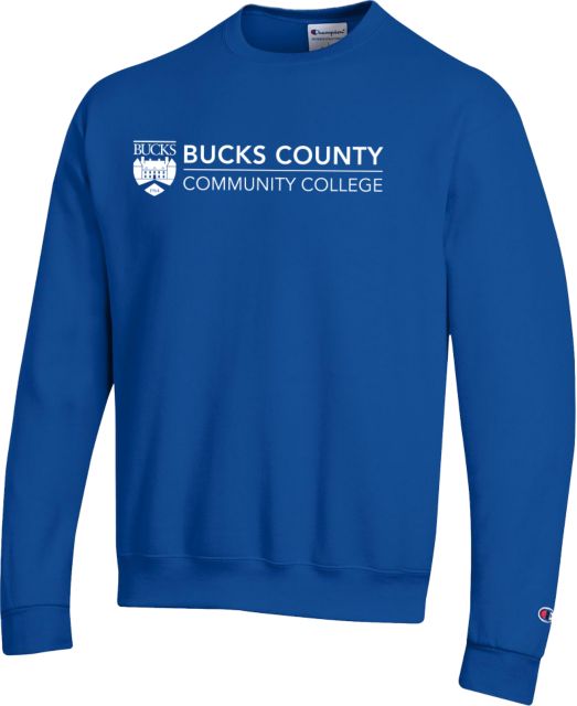 Bucks CCC Champion Fleece Crew Horizontal Wordmark