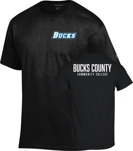 Bucks CCC Champion T Shirt Bucks Wordmark