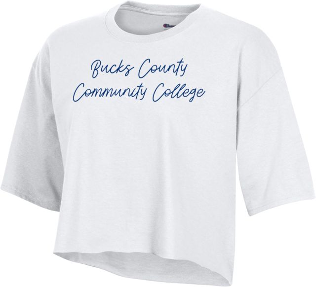 Bucks County Community College Women's Crop T-Shirt