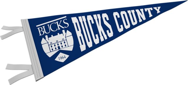 Bucks County Community College 9'' x 24'' Pennant