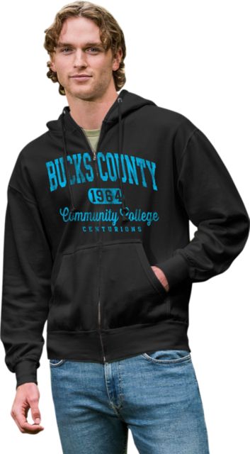 Bucks County Community College Full Zip Hood